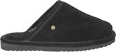 Warmbat Barron Suede Heren Pantoffels - Black - Maat 43