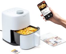 Airfryer 2L | hetelucht friteuse 2 mensen | airfryer wit InnovaGoods