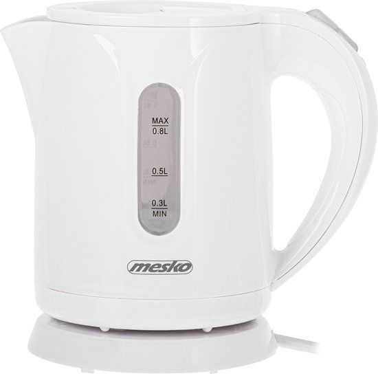 Mesko MS 1376 Waterkoker - Wit - 0.8L - 850W