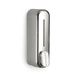 GEDY Mullet desinfecterende zeep- en geldispenser 350 ml, verchroomd oppervlak, afmetingen 22 x 6,3 x 9 cm en gewicht 0,205 kg