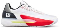 Wilson Rush Tour 5 Clay Wrs339940 Chaussures de tennis pour hommes Taille 45 1/3 Blanc Synthétique