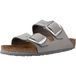 Birkenstock Arizona Dames Slippers Dove Gray Narrow-fit | Grijs | Nubuck | Maat 41