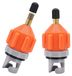 Pompadapter - 2 stuks - Adaptateur de valve - Pour planche de SUP et bateau gonflable