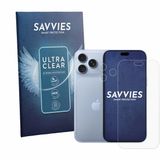 Savvies Screenprotector voor Apple iPhone 18 Pro Max (Voor+Camera) - 18 Stuks