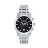 Breil Analoog horloge 'Rank' zwart / zilver