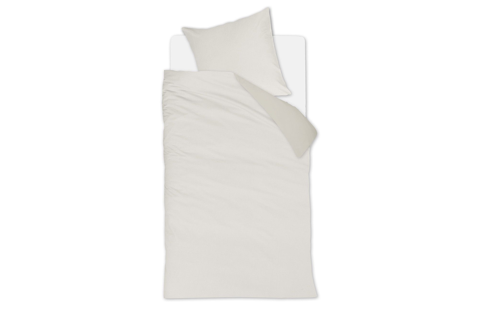 Beddinghouse Warm dekbedovertrek - Lits-Jumeaux - 240 x 200/220 cm - Zand