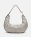 Liebeskind Berlin Hobo Leren Schoudertas Moon Sheep Natural Steel Grijs