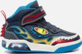 Geox J Inek sneakers blauw Imitatieleer Heren Maat 30