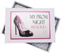 Witte White Cotton Cards Prom Night Memories PN1T Mini Photo Album, Black Shoe, White, 12.5 x 17.5 x 2.5 cm
