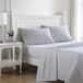 Laura Ashley Kingsize lakens, percale katoenen beddengoedset, lichte en ademende woondecoratie (paars [Emogene Purple], kingsize)