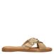 Manfield suède slippers beige