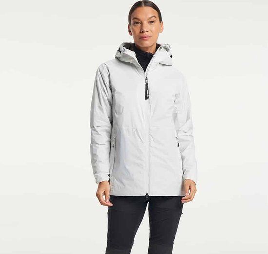 Tenson Transition Jacket W Dawn Blue Regenjas Dames - Maat XXL - Lichtblauw - Lange mouw - Casual