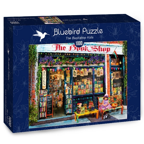 Bluebird Puzzle The Bookshop Kids Puzzel (1000 stukjes)