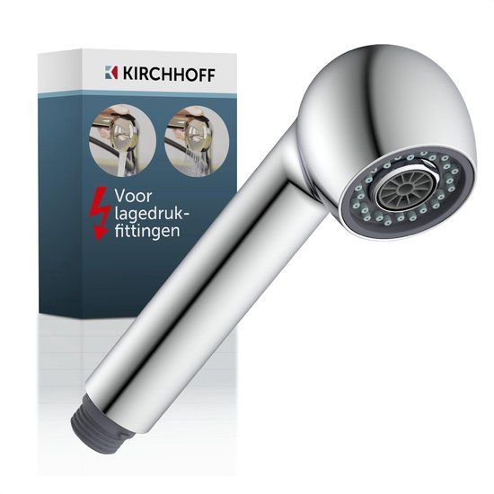 KIRCHHOFF Vaatwerk Spray - Chroom - 1/2" - Voor Lage Druk