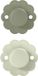 Suavinex Wonder Reversible Duo Aqua/Green 6-18m 2 stuks Silicone Fopspenen SXSWP2084468