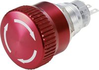 TRU COMPONENTS Noodstopschakelaar 3 A 1x NC IP65