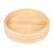 Maxi Dim-Sum Steamers Ø 30X6 Cm Natuurlijke Bamboe - 4 Eenheden