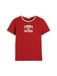 Tommy Hilfiger Chemise 'Varsity' Rouge / Crème