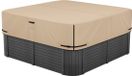 VEVOR Couverture pour hotte de cuisine Whirlpool imperméable marron 2285x2285x508mm