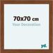 Your Decoration - Cadre photo 70x70 cm - MDF - Chêne Rustique - Como
