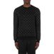 Moschino Sweatshirt à logo intégral avec strass Noir