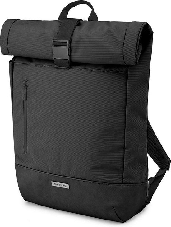Moleskine Metro Rolltop Backpack 15 inch - Black