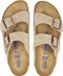 Birkenstock Arizona SFB VL Narrow Dames Slippers - Taupe - Maat 36