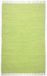 Dhurry Happy Cotton plat geweven tapijt van 100% katoen, handgeweven, wasbaar, aan beide zijden bruikbaar, 120 x 180 cm, groen