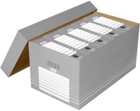 Elba Tric Verhuisdoos 370x622x322mm Karton Grijs/Wit