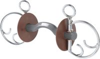 Waldhausen Kimblewick Bit Met Konnex Tongboog - 13 cm - Kunststof/RVS - Zacht