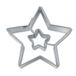 Staedter Star Cookie Cutter, roestvrij staal, zilver, 30 x 30 x 30 cm