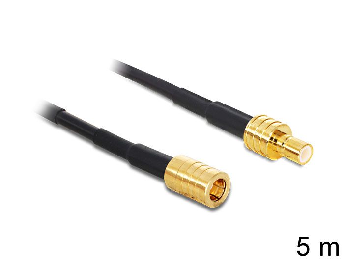 DeLOCK 88649 - Kabel - 5 m - Zwart