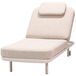 AVH Outdoor Tuinmeubelen Milano chaise longue linen Taste 4SO Zand / Latte / Linen