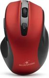 Bluestork OFFICE 75 Draadloze Muis, Oplaadbaar, PC/MAC, 2.4 GHz, Bluetooth, Rood