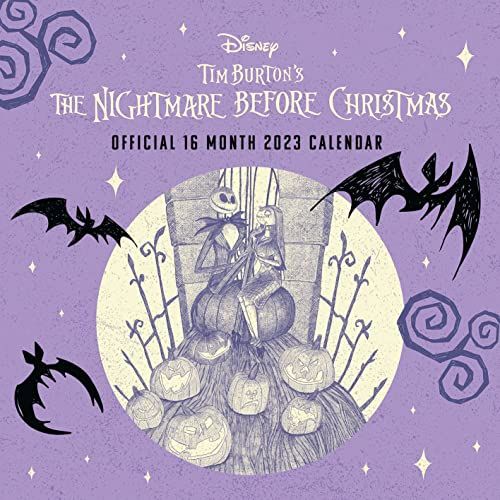 Pyramid International Disney Nightmare Before Christmas Calendar 2023 - 30x30cm - Official Merchandise
