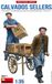 MiniArt Modelbouwpakket Militaire voertuigen - 38071 Calvados Verkopers - 2 Figuren - Kar en Kratten met Flessen Plastic - 1:35 - Modelbouw