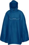 VAUDE Valdipino Poncho, vêtements de vélo, Unisexe, Poncho de pluie, L, radiate blue