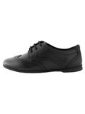 Next - Meisjes - Leren schoolbrogues met veters en smalle pasvorm (E) - Zwart