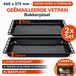 ICQN Oven Bakplaat Set - 2 Stuks Ovenbakplaten - 460x370x30 mm - Geëmailleerd
