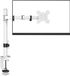 Merkloos Monitor Arm Desk Mount voor 13-27 inch LCD LED Schermen - Wit
