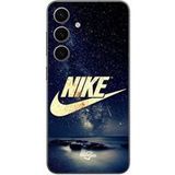 Nike Etui Samsung Galaxy S24 Goud Sterrenhemel Logo Maniacase