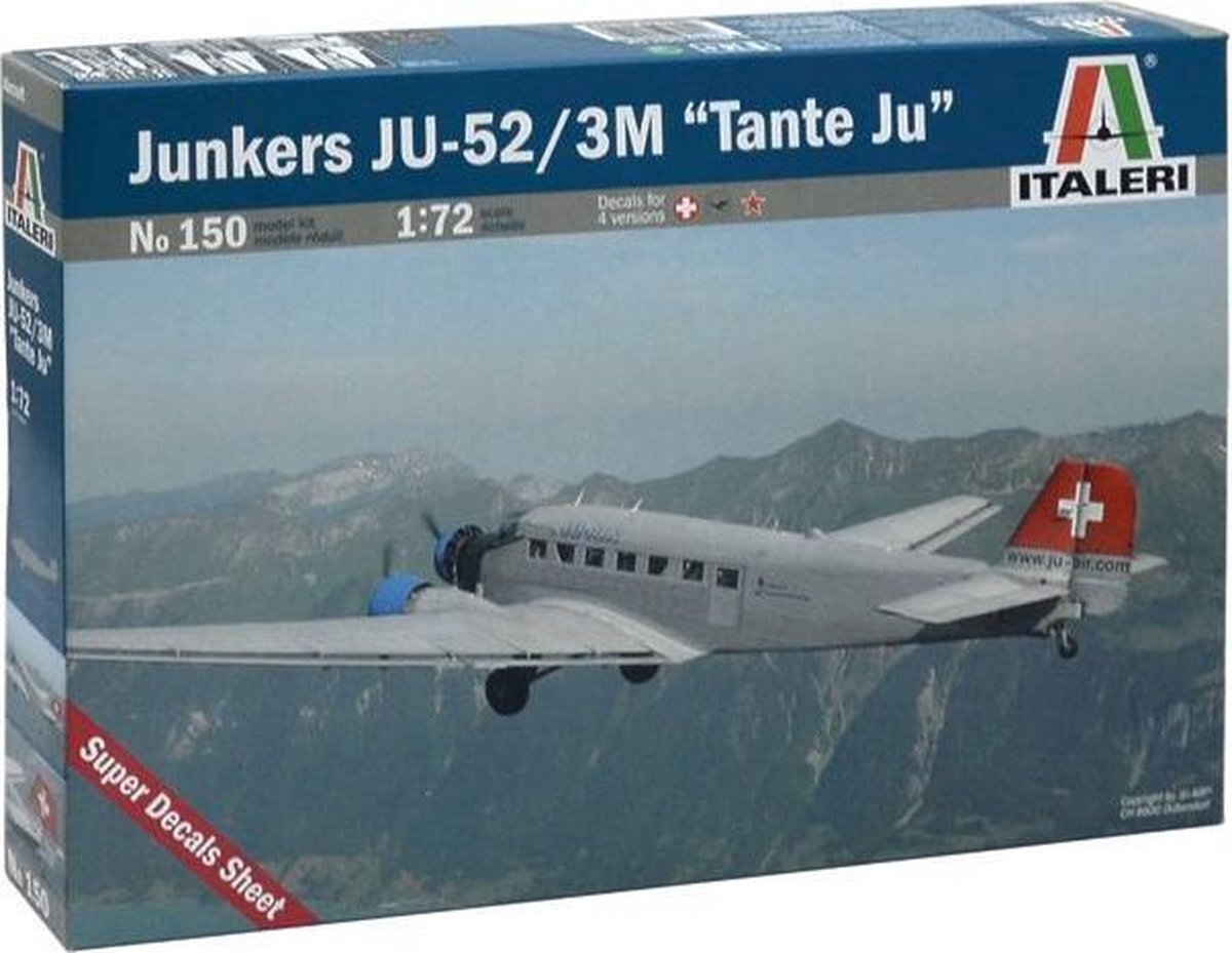 Italeri Junkers Ju - 52 / 3M ''Tante Ju''