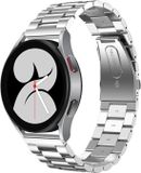 By Qubix Qubix Stalen Schakelband - Zilver - 20mm - Geschikt voor Garmin Vivoactive 6/5/3