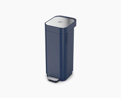 Joseph Joseph Porta 40L Pedaalemmer - Roestvrijstaal - Blauw