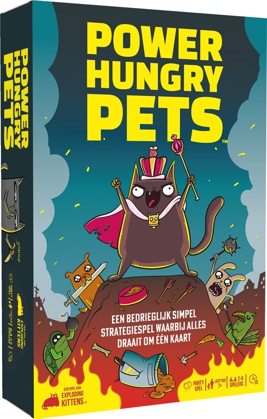 Exploding Kittens Power Hungry Pets