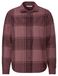 VAUDE blouse multifonctionnelle 'Farsund III' bourgogne / vin rouge / blanc cassé