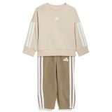 adidas Sportswear ensemble de jogging à col rond - beige/vert olive