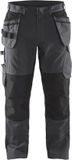 Blåkläder Service Werkbroek stretch 1496-1330 - Mannen - Grijs/Zwart - 62