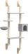 vidaXL Poteau griffoir mural 180 cm gris clair