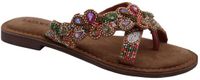Toni Pons Pena Dames Teenslippers Pink - Maat 36